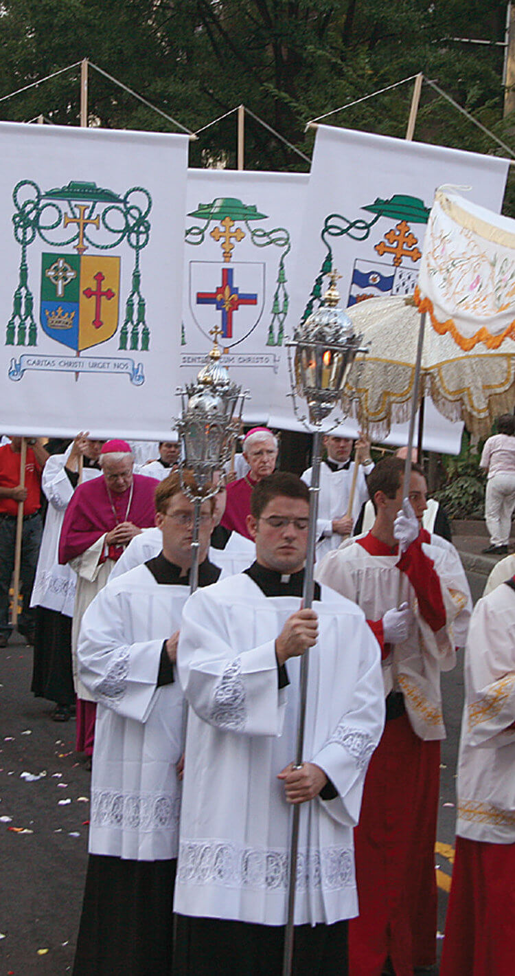 FIRST EUCHARISTIC CONGRESS HELD